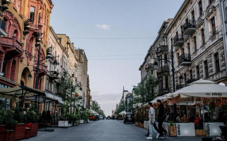 Apartmán Piotrkowska Mainstreet & Secure Lodž Exteriér fotografie